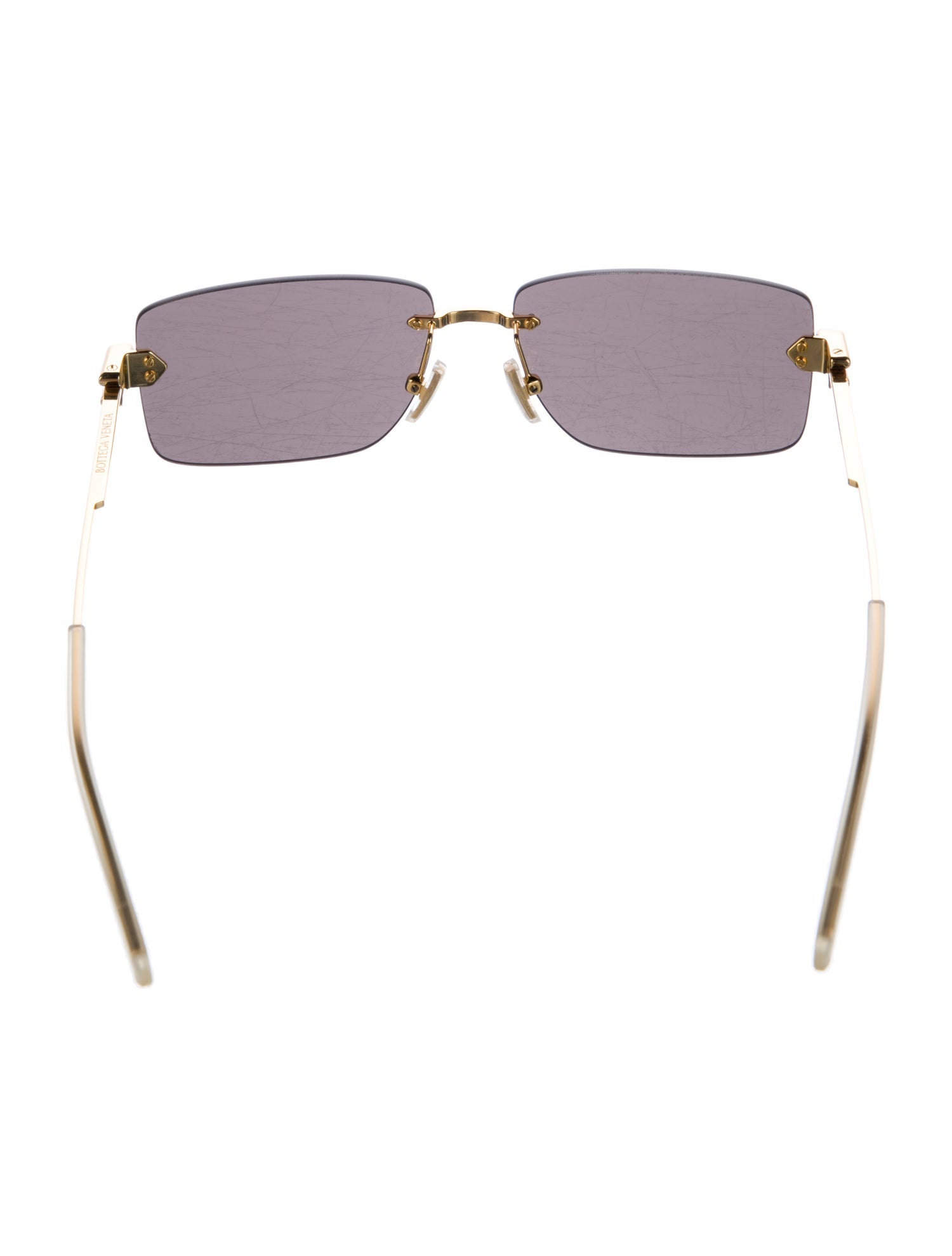 Bottega Veneta Square Tinted Sunglasses
