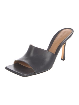 Bottega Veneta Leather Slides