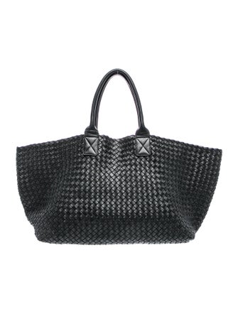 Bottega Veneta Intrecciato Cabat Large