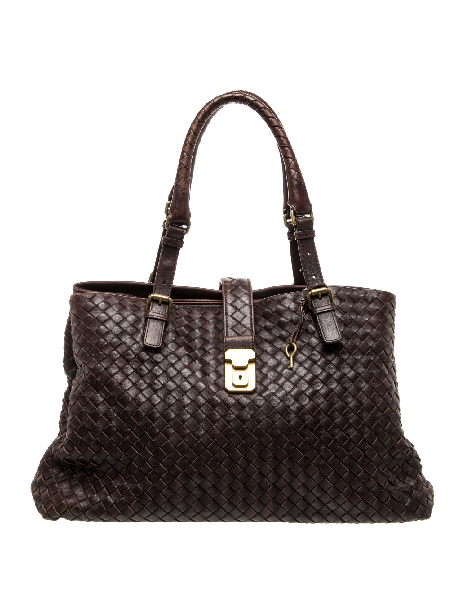Bottega Veneta Intrecciato Roma Medium Vintage