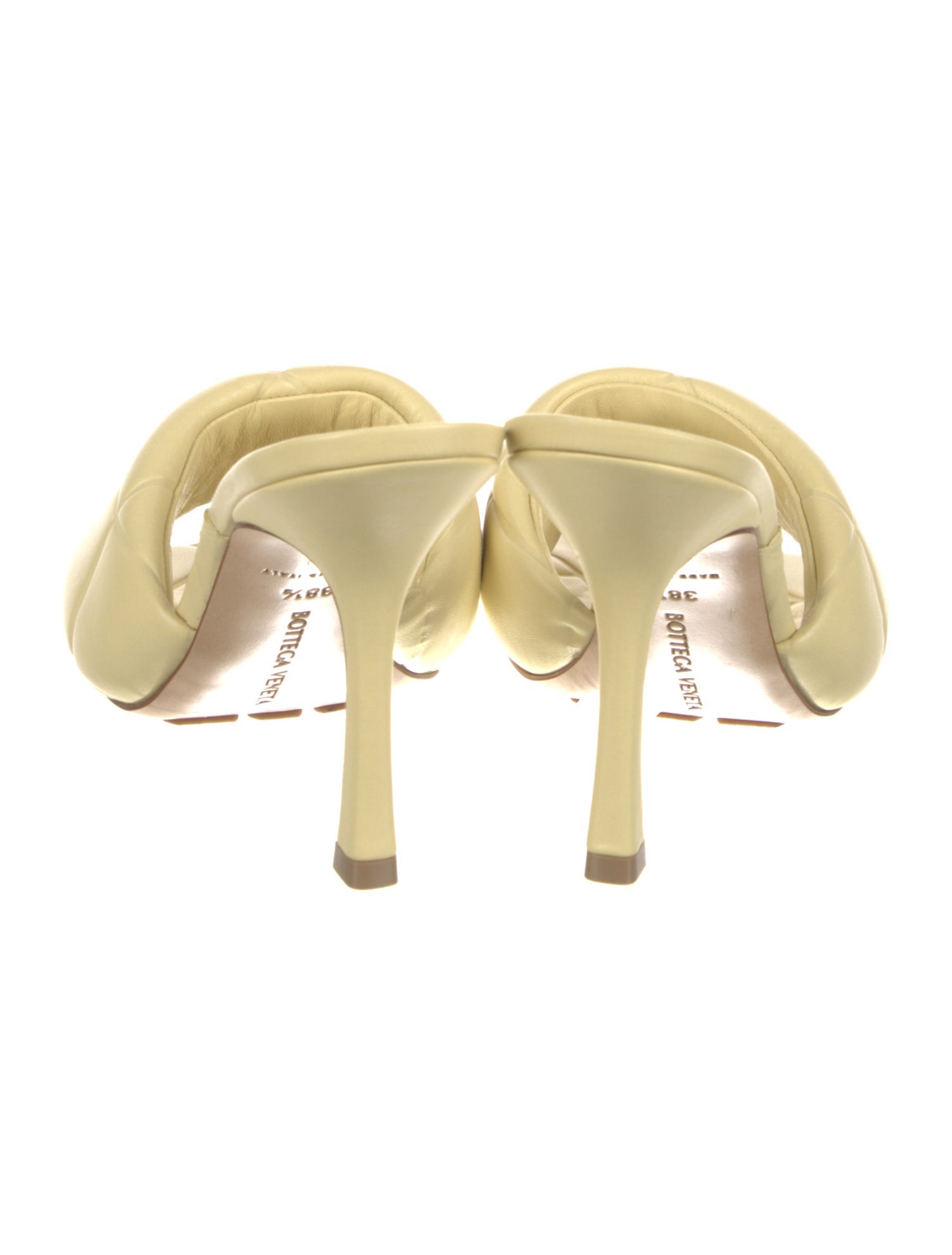 Bottega Veneta Intrecciato Weave Leather Slides