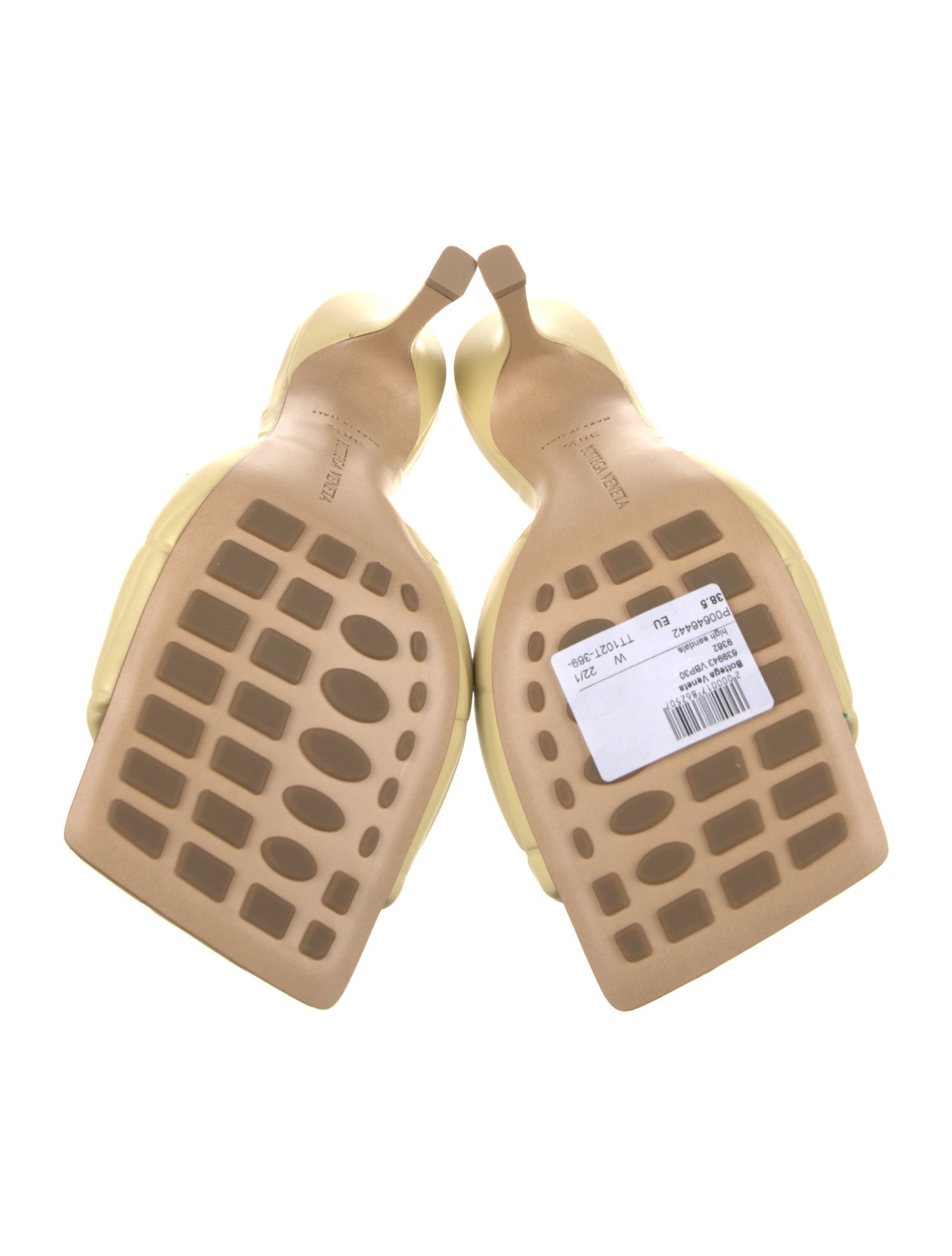 Bottega Veneta Intrecciato Weave Leather Slides