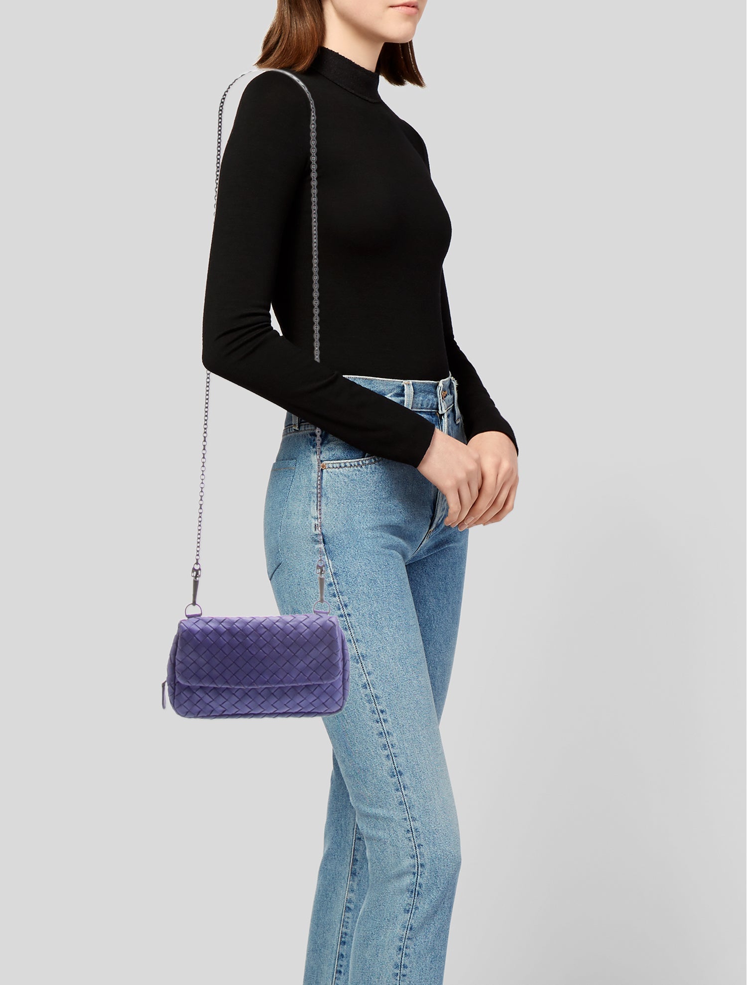 Bottega Veneta Intrecciato Messenger Bag