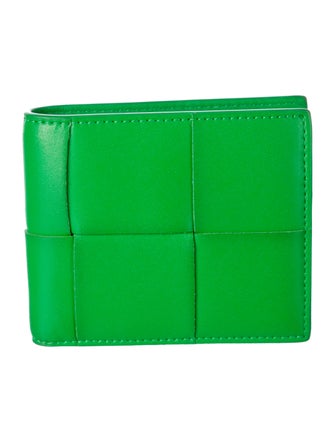Bottega Veneta Intrecciato Weave Leather Bifold Wallet