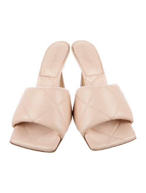 Bottega Veneta Intrecciato Weave Leather Slides