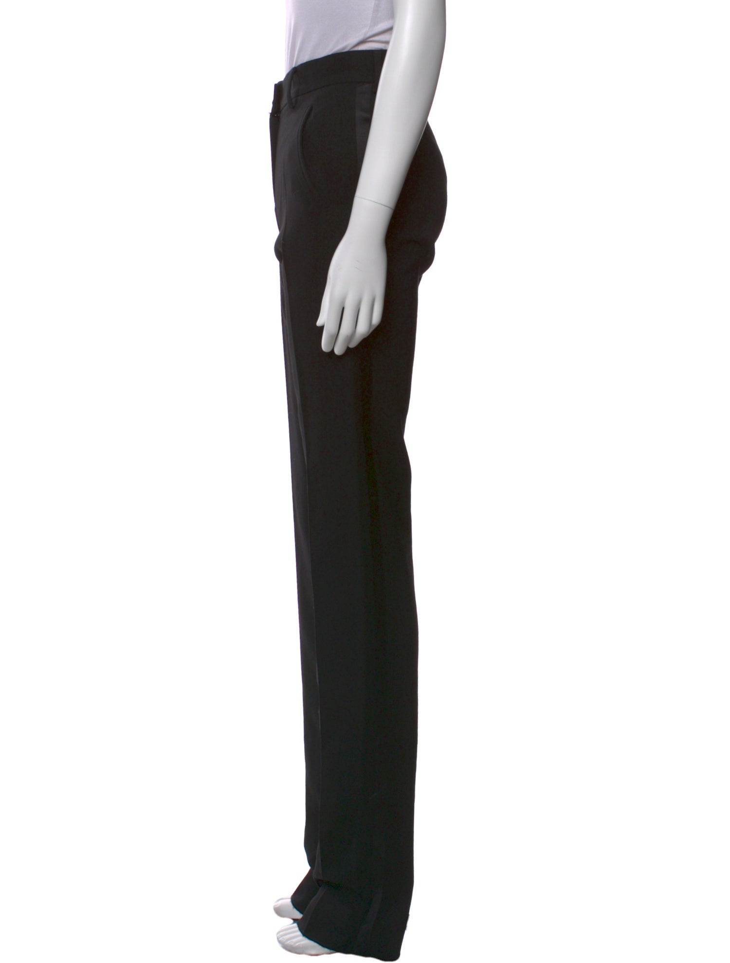 Bottega Veneta Virgin Wool Straight Leg Pants