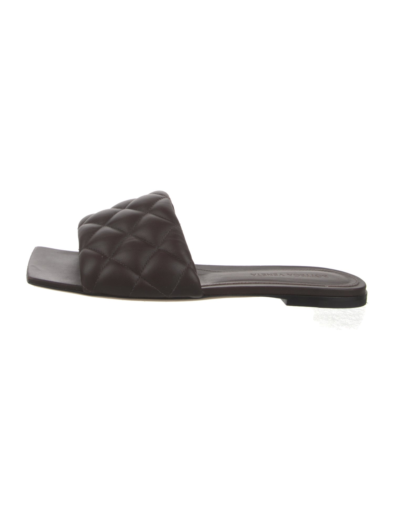Bottega Veneta Intrecciato Weave Leather Slides