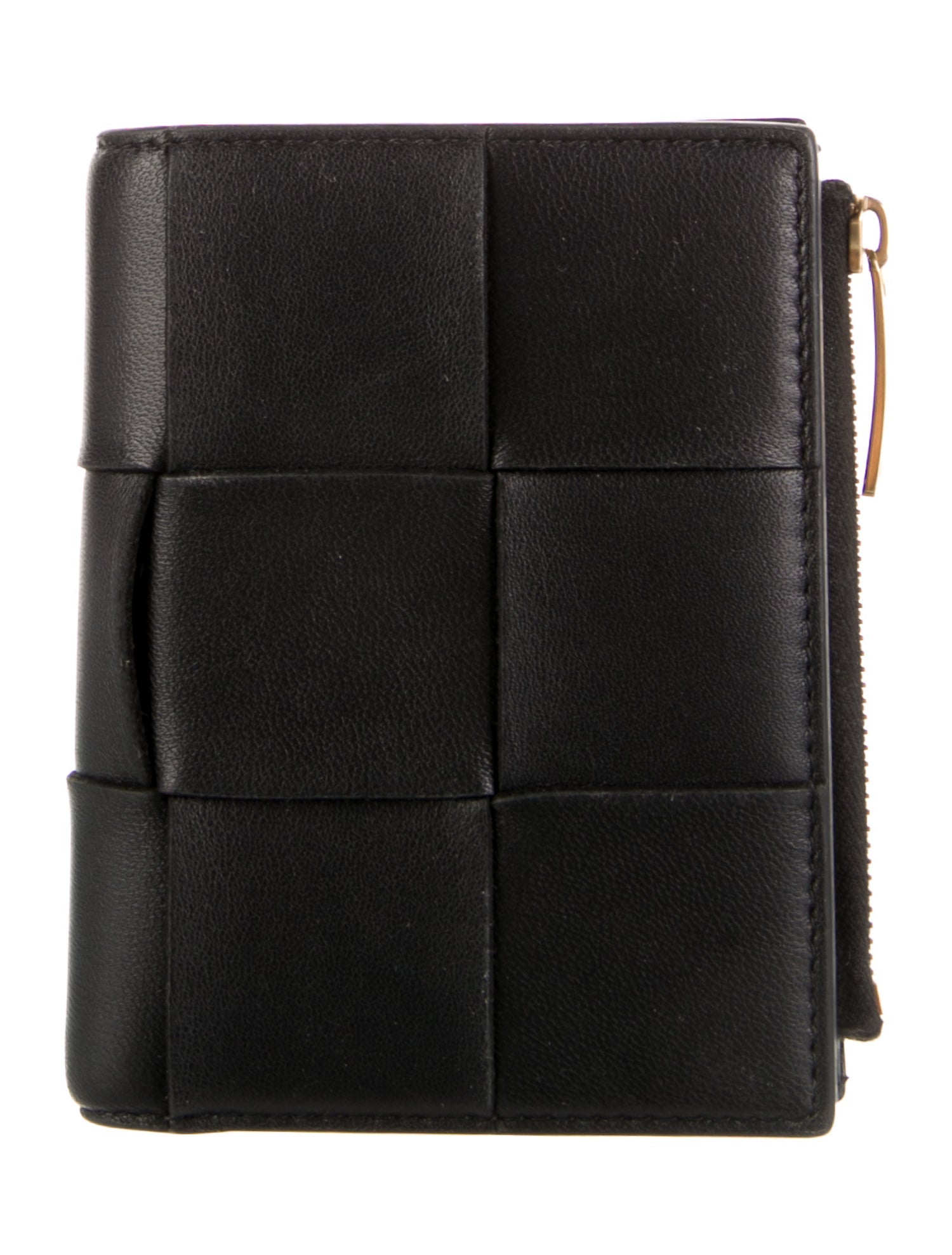 Bottega Veneta Intrecciato Weave Leather Wallet