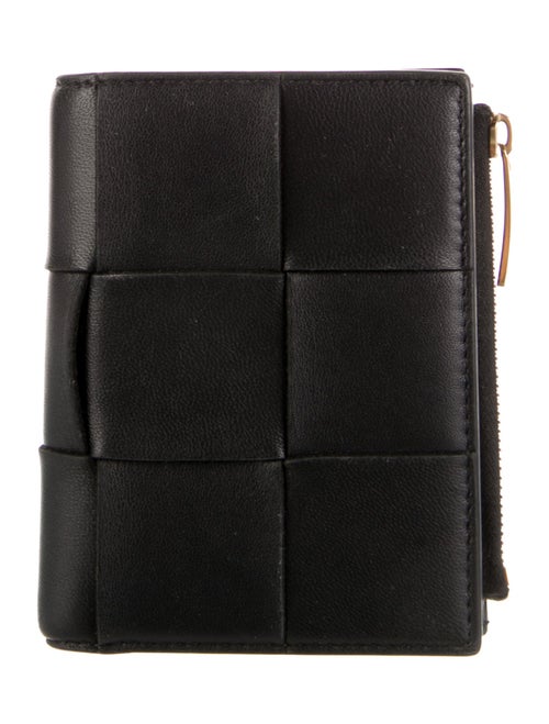 Bottega Veneta Intrecciato Weave Leather Wallet