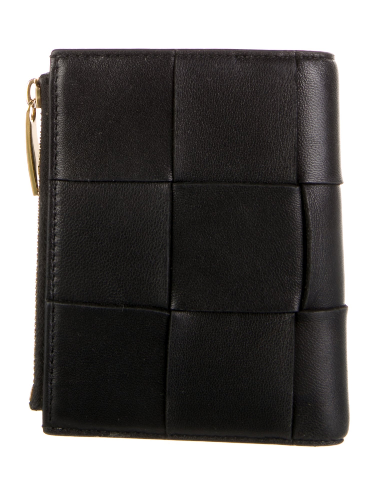 Bottega Veneta Intrecciato Weave Leather Wallet