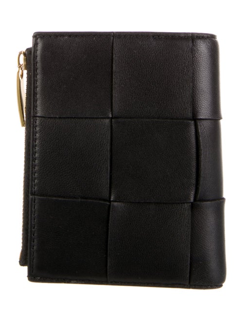 Bottega Veneta Intrecciato Weave Leather Wallet
