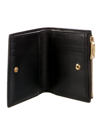 Bottega Veneta Intrecciato Weave Leather Wallet