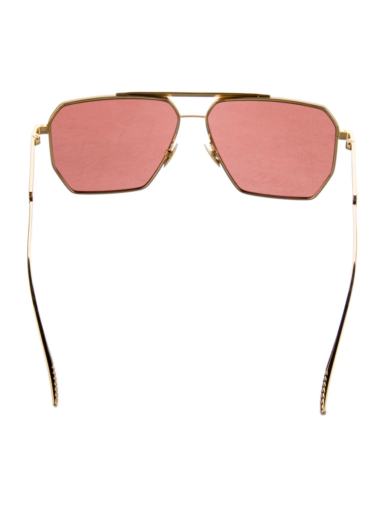 Bottega Veneta Square Tinted Sunglasses
