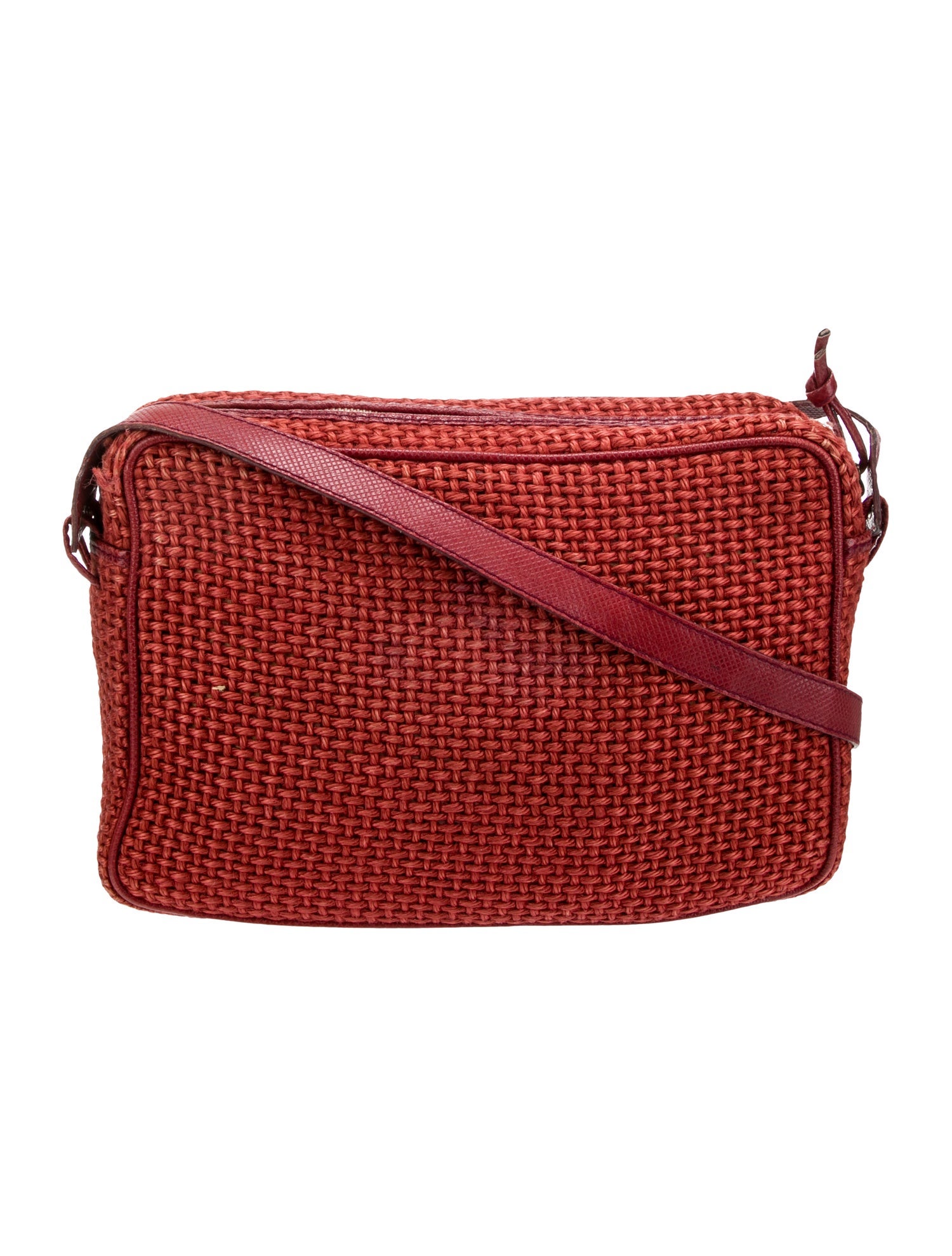 Bottega Veneta Raffia Shoulder Bag