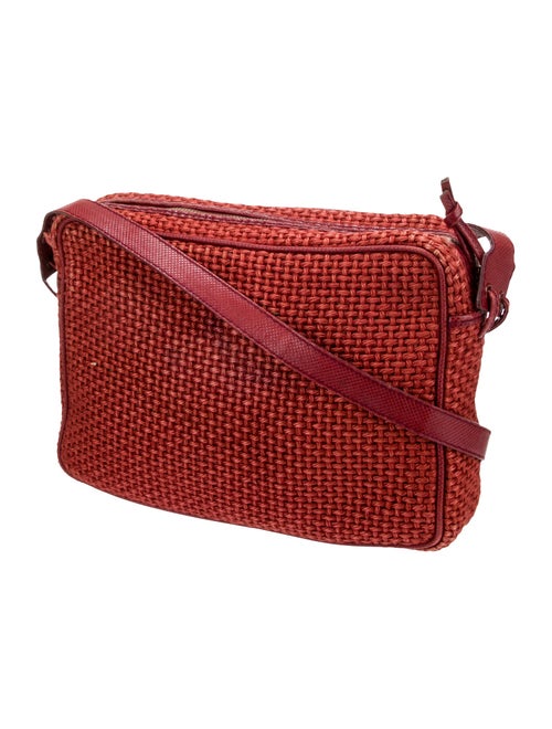 Bottega Veneta Raffia Shoulder Bag