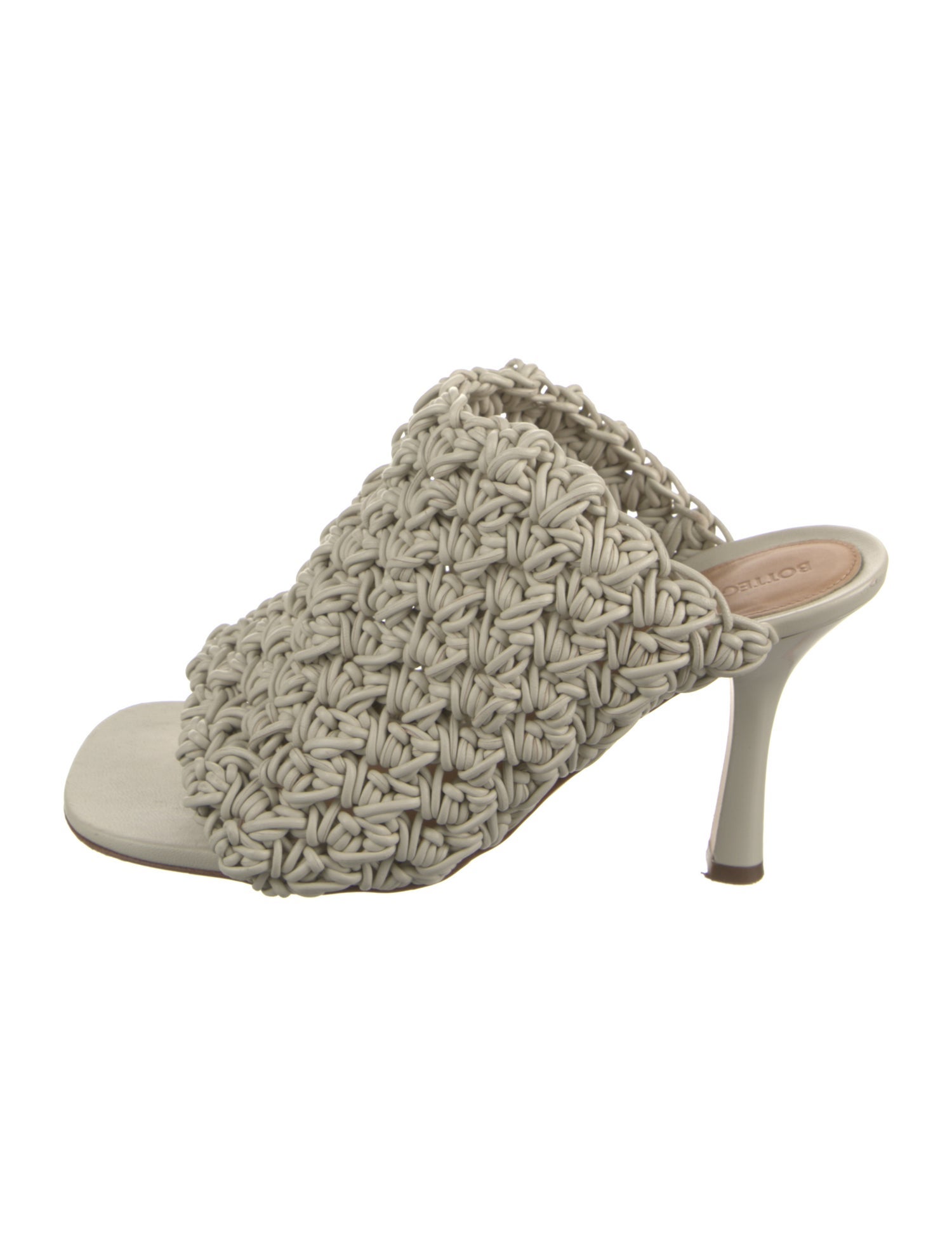 Bottega Veneta Leather Slides