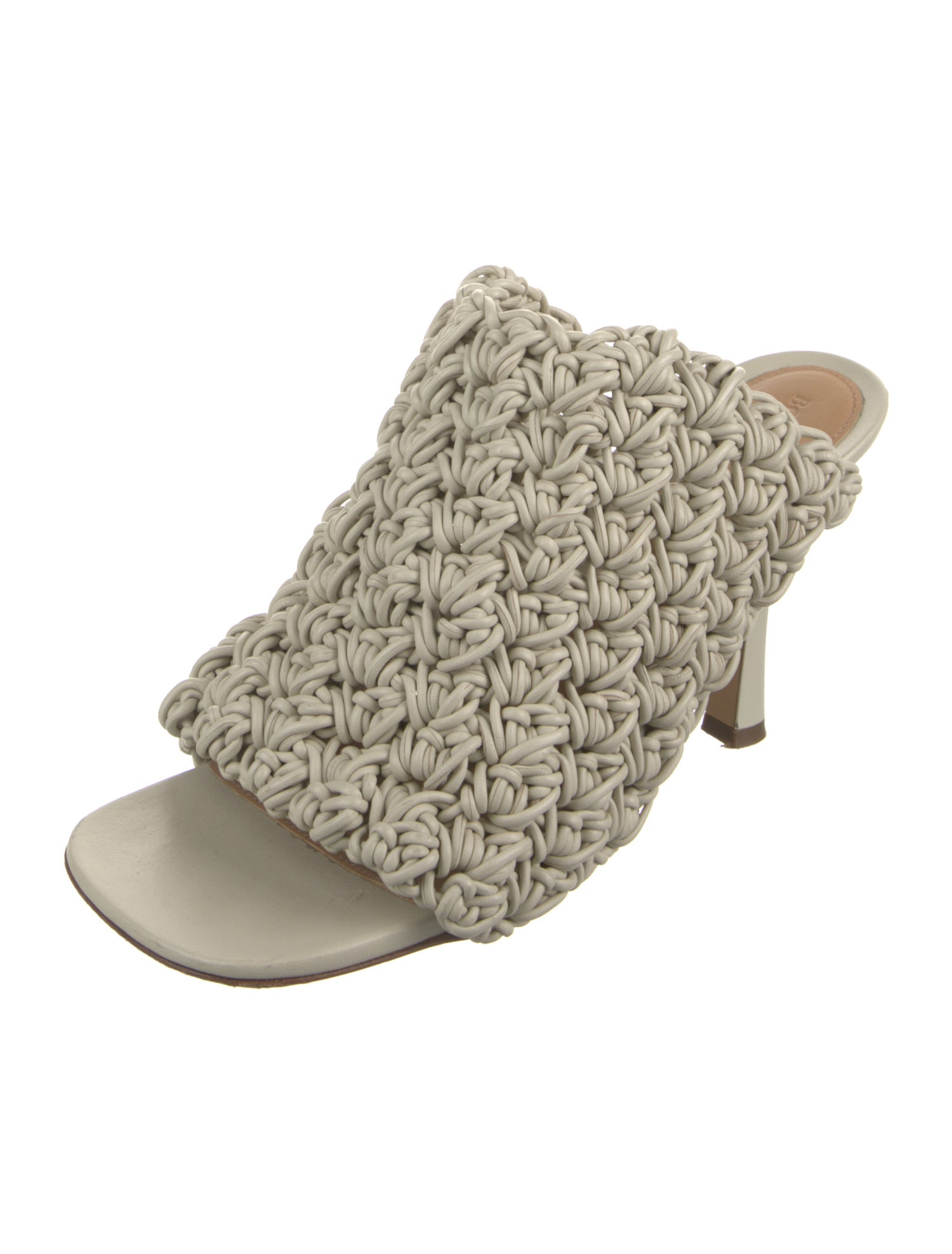 Bottega Veneta Leather Slides