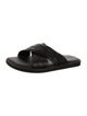 Bottega Veneta Intrecciato Weave Leather Slides