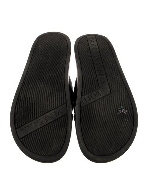 Bottega Veneta Intrecciato Weave Leather Slides