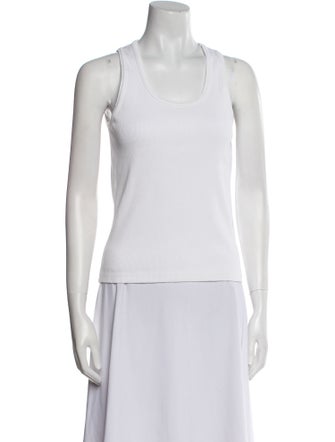 Bottega Veneta Scoop Neck Sleeveless Top