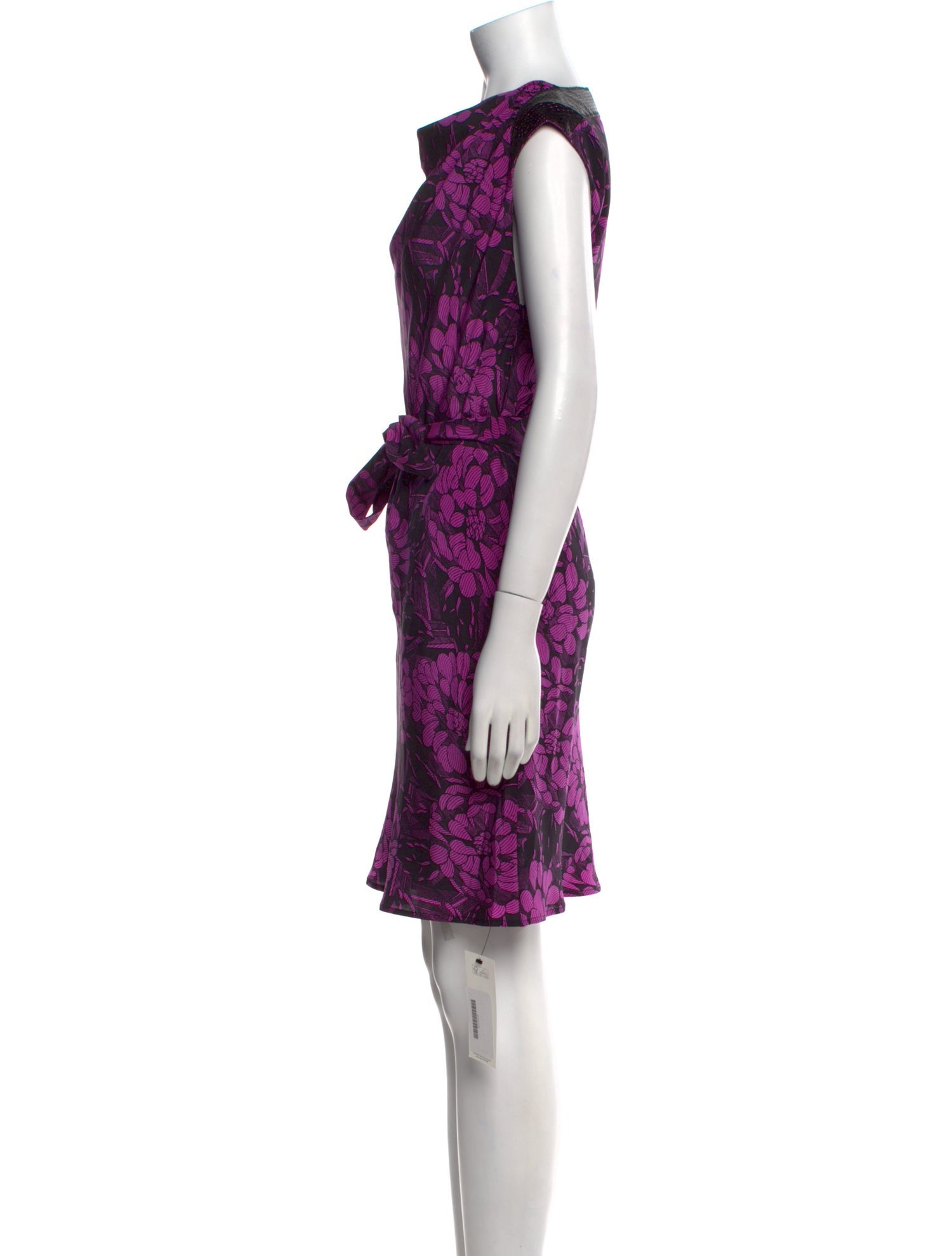 Bottega Veneta Leather Mini Dress