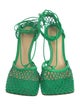 Bottega Veneta Mesh Mesh Accents Slingback Pumps