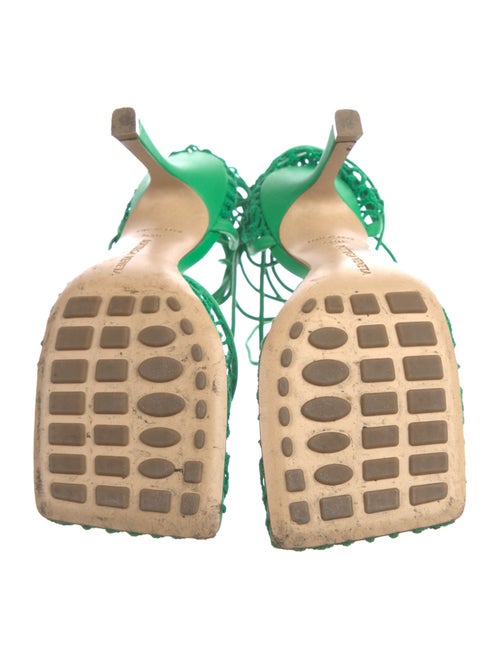 Bottega Veneta Mesh Mesh Accents Slingback Pumps