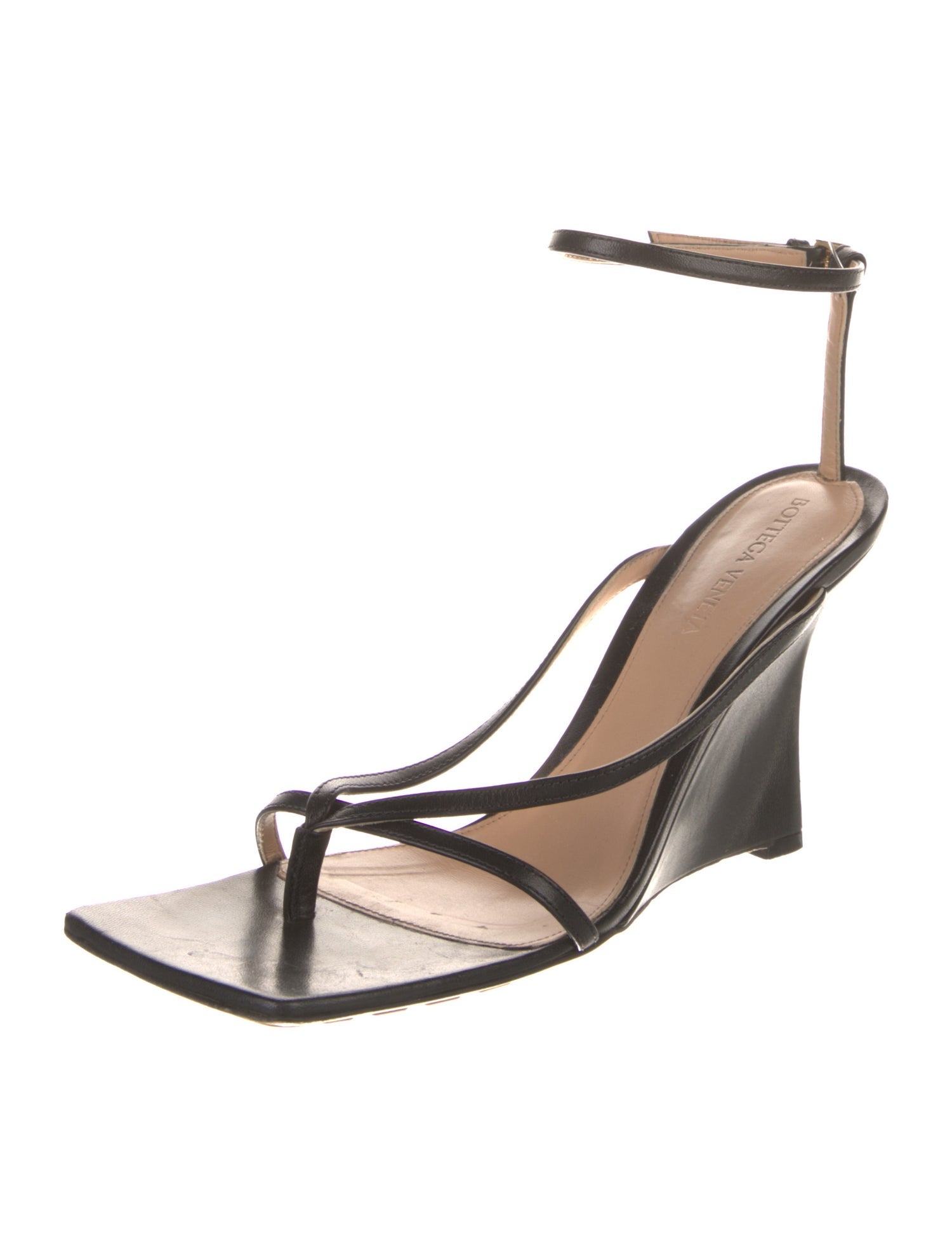 Bottega Veneta Leather Sandals