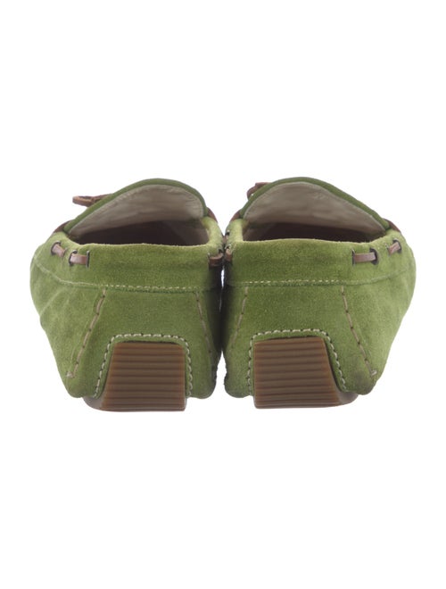 Bottega Veneta Intrecciato Weave Suede Moccasins