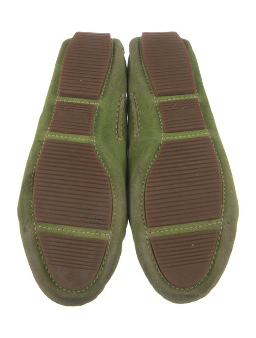 Bottega Veneta Intrecciato Weave Suede Moccasins