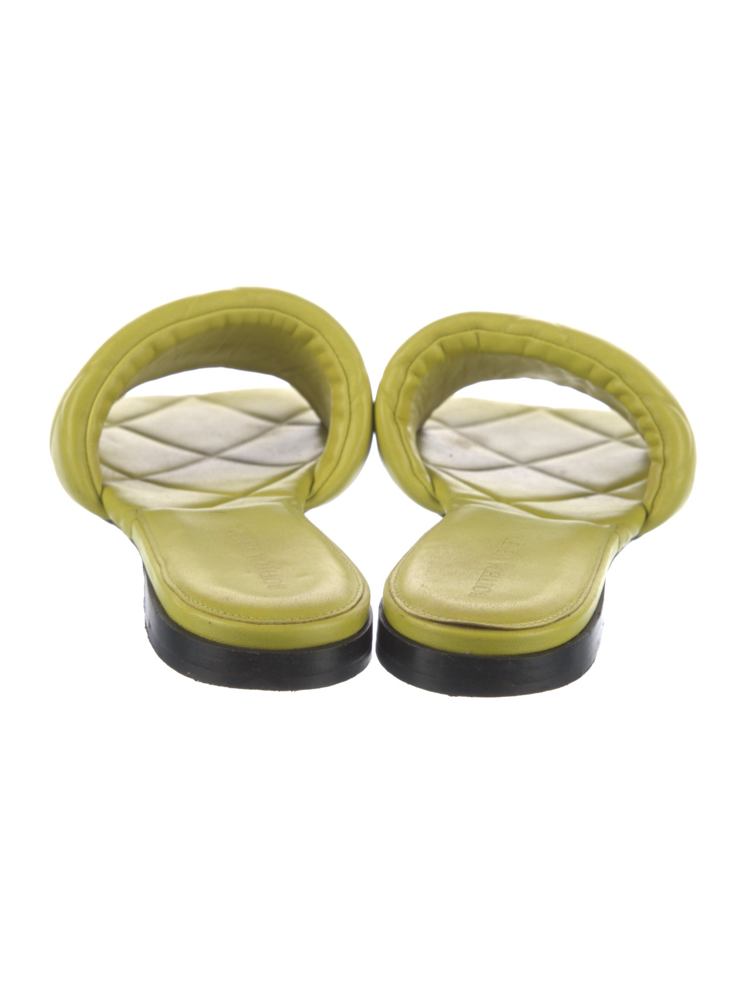 Bottega Veneta Leather Slides