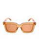 Bottega Veneta Square Tinted Sunglasses