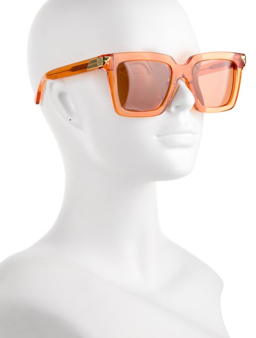 Bottega Veneta Square Tinted Sunglasses