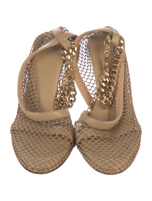 Bottega Veneta Leather Printed Pumps