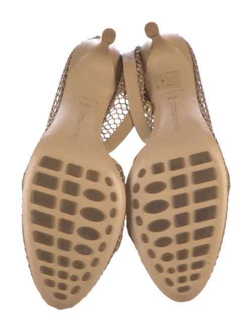 Bottega Veneta Leather Printed Pumps