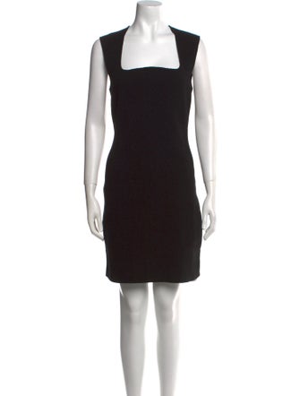 Bottega Veneta Square Neckline Mini Dress