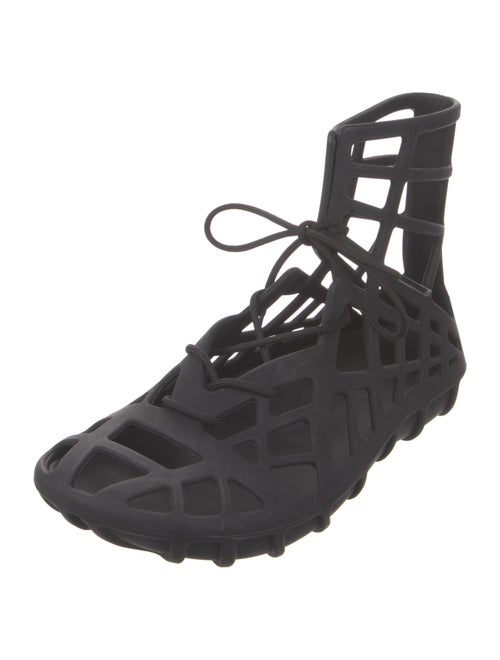 Bottega Veneta Atlas Rubber Slippers