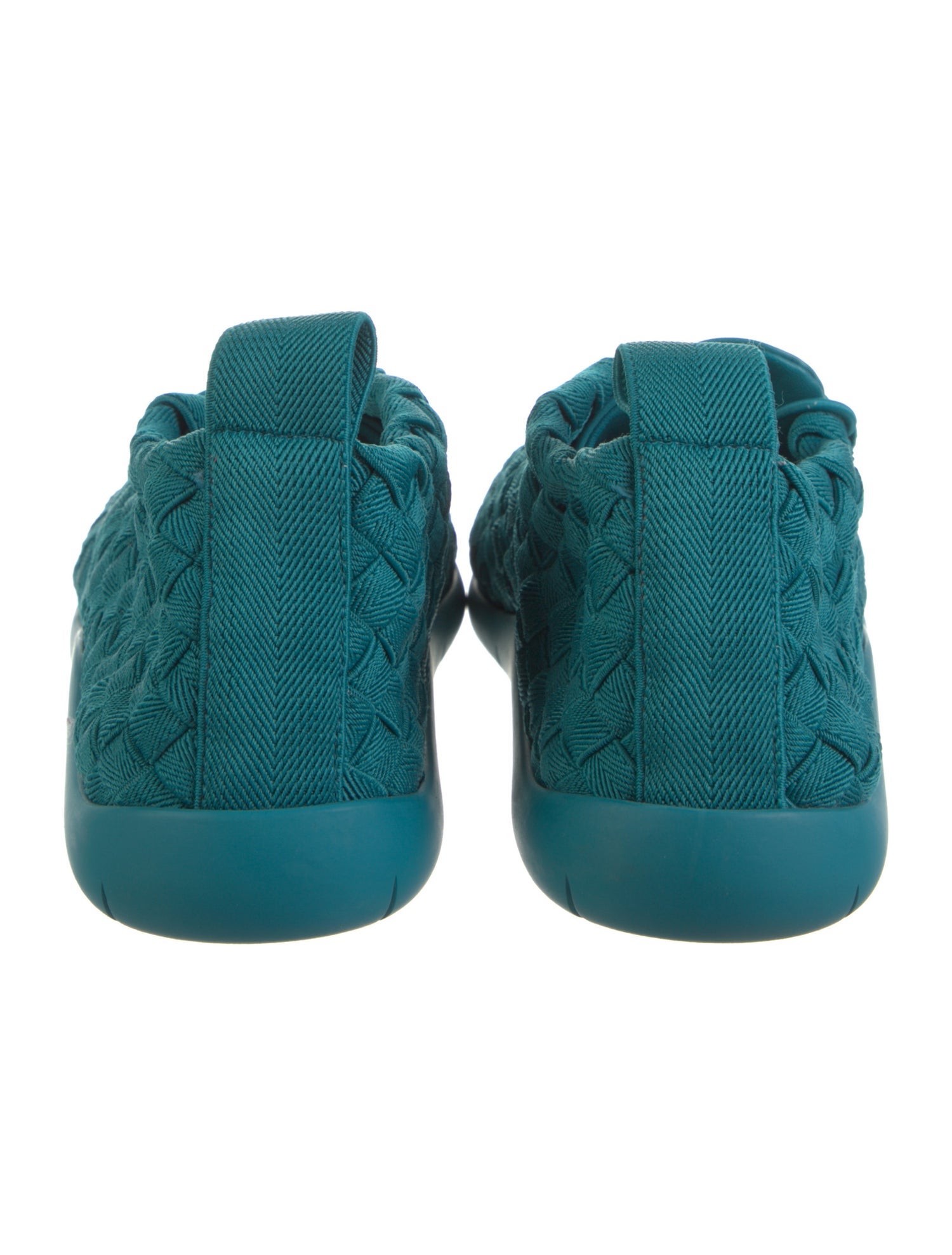 Bottega Veneta Intrecciato Weave Printed Sneakers