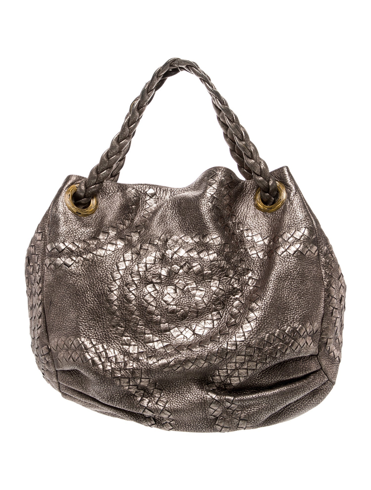 Bottega Veneta Intrecciato Cervo Illusion Hobo Vintage