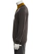 Bottega Veneta Merino Wool Colorblock Pattern Pullover