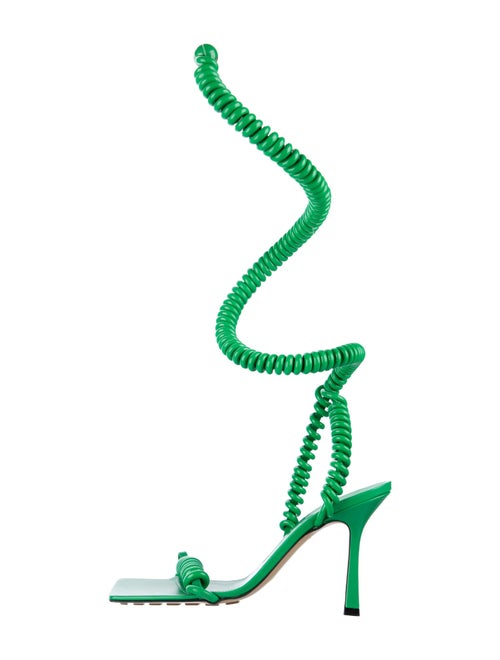 Bottega Veneta Leather Gladiator Sandals