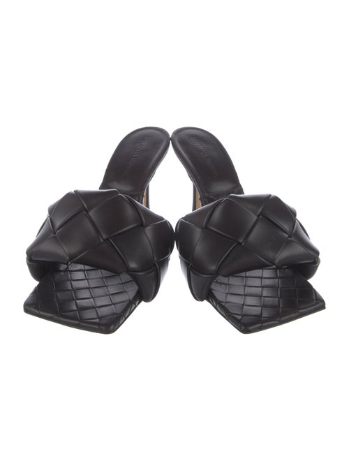 Bottega Veneta Lido Intrecciato Weave Slides