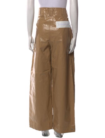 Bottega Veneta Linen Wide Leg Pants