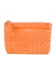 Bottega Veneta Intrecciato Leather Key Pouch