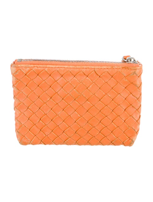 Bottega Veneta Intrecciato Leather Key Pouch