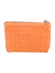 Bottega Veneta Intrecciato Leather Key Pouch