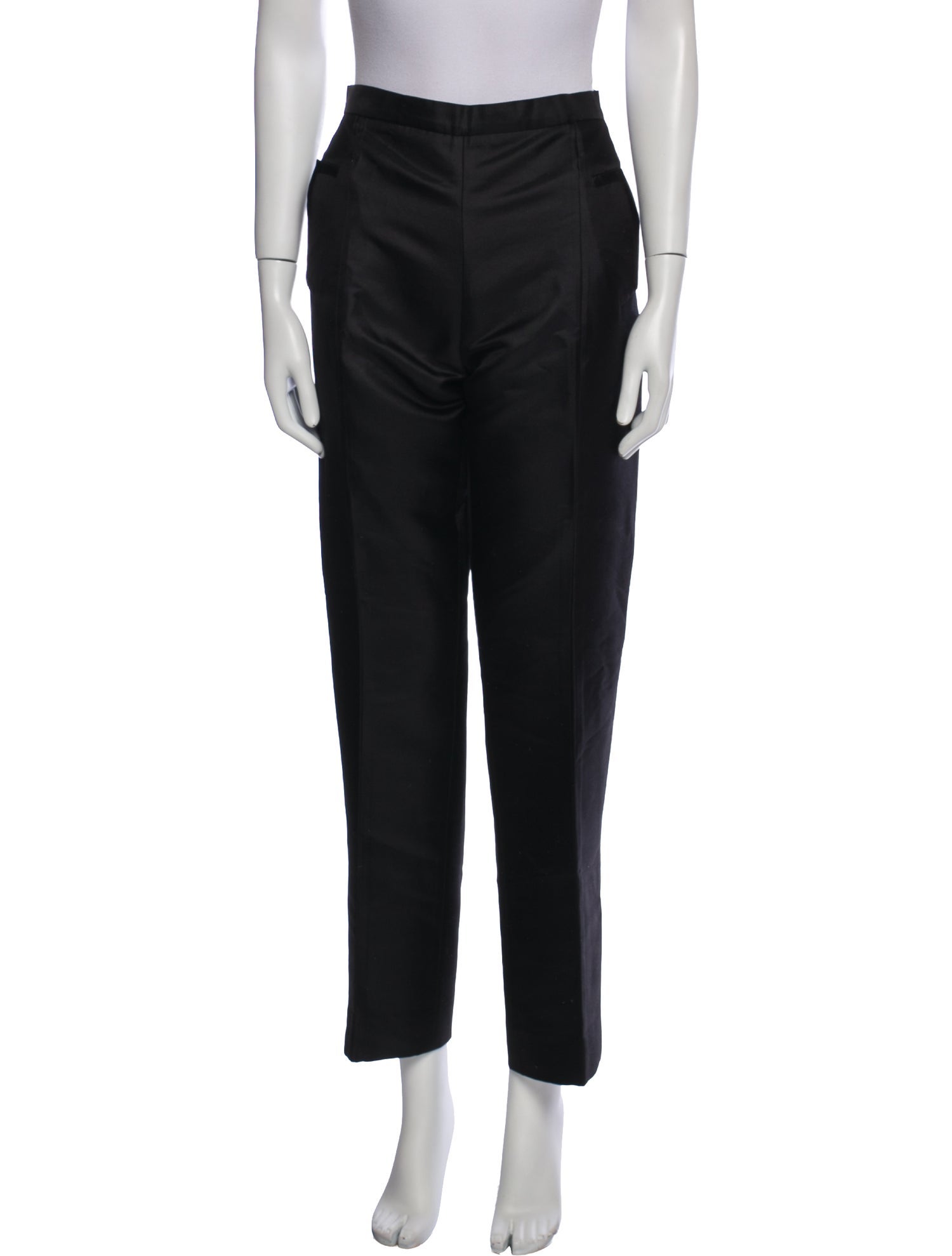 Bottega Veneta Wool Straight Leg Pants