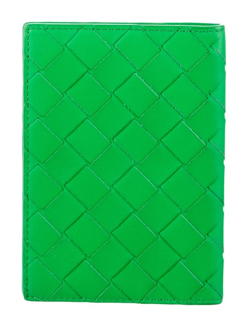 Bottega Veneta Intrecciato Weave Leather Compact Wallet