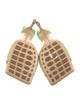 Bottega Veneta Quilted Pattern Leather Slides