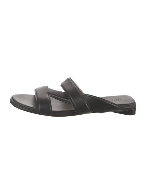 Bottega Veneta Leather Slides